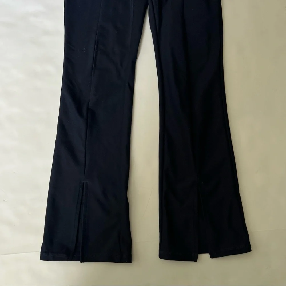 OLD NAVY High-Waisted PowerSoft Flared Split-Hem Performance Leggings Girls 8 M